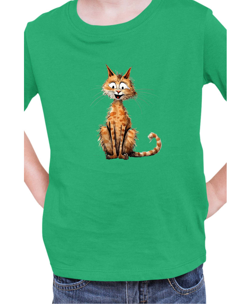Детска Тениска Funny Cats Breeds Cheetoh