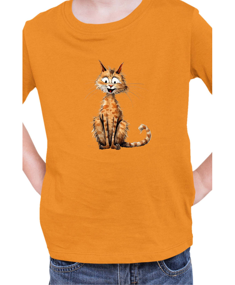 Детска Тениска Funny Cats Breeds Cheetoh