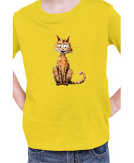 Детска Тениска Funny Cats Breeds Cheetoh