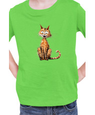 Детска Тениска Funny Cats Breeds Cheetoh