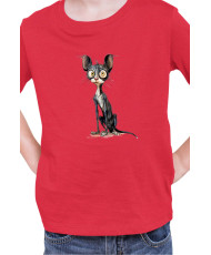 Детска Тениска Funny Cats Breeds Cornish Rex