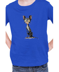 Детска Тениска Funny Cats Breeds Cornish Rex