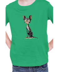 Детска Тениска Funny Cats Breeds Cornish Rex