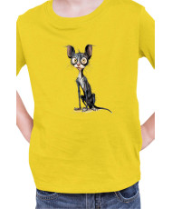 Детска Тениска Funny Cats Breeds Cornish Rex