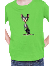 Детска Тениска Funny Cats Breeds Cornish Rex