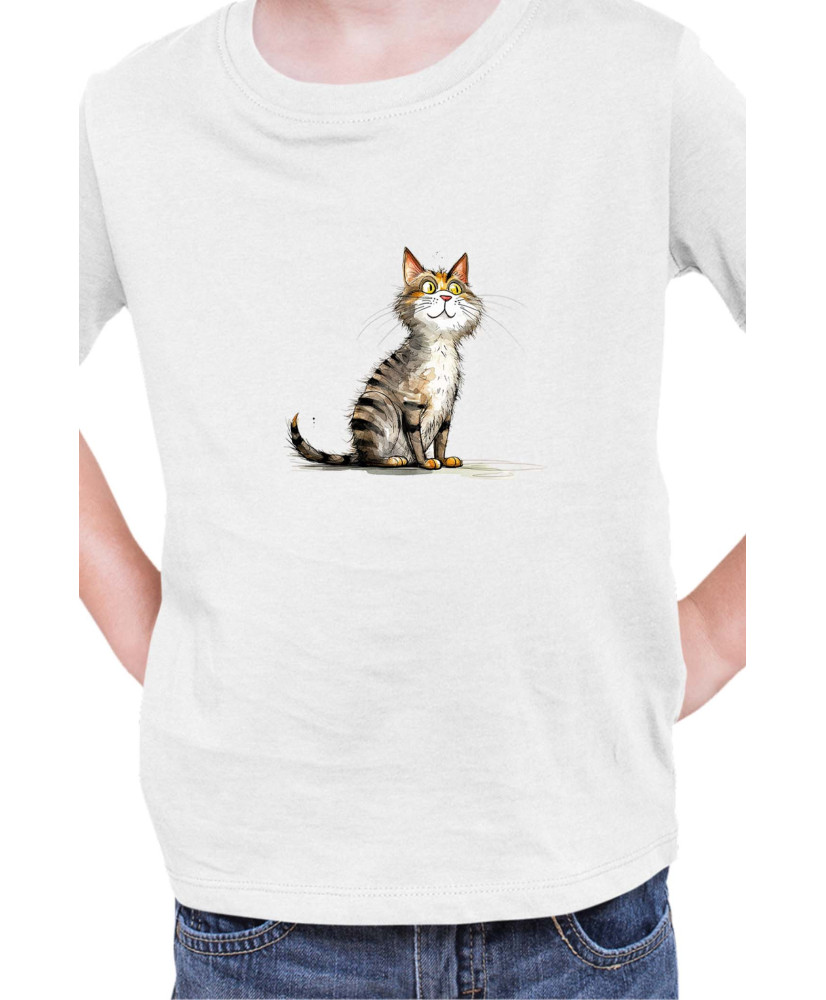 Детска Тениска Funny Cats Breeds Cyprus