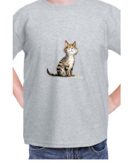 Детска Тениска Funny Cats Breeds Cyprus