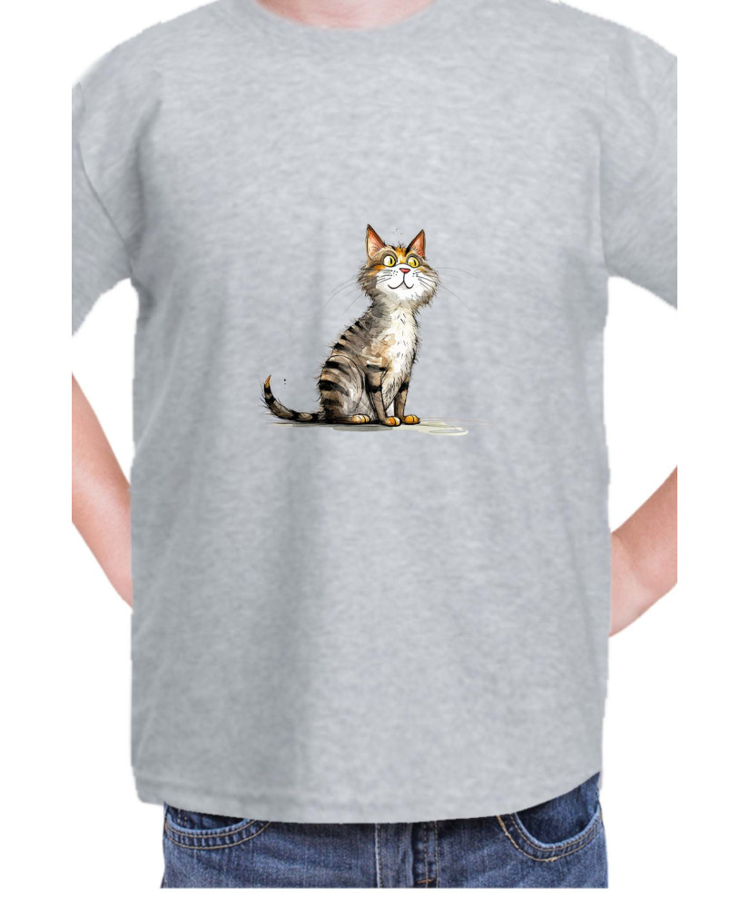 Детска Тениска Funny Cats Breeds Cyprus