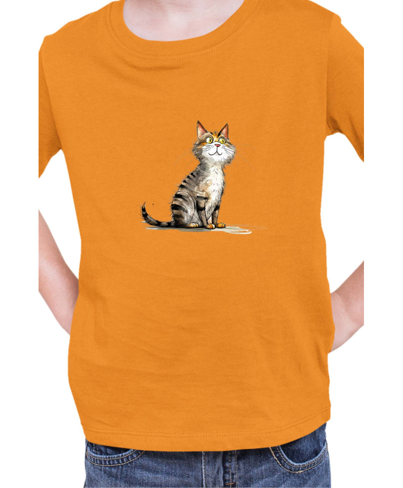Детска Тениска Funny Cats Breeds Cyprus