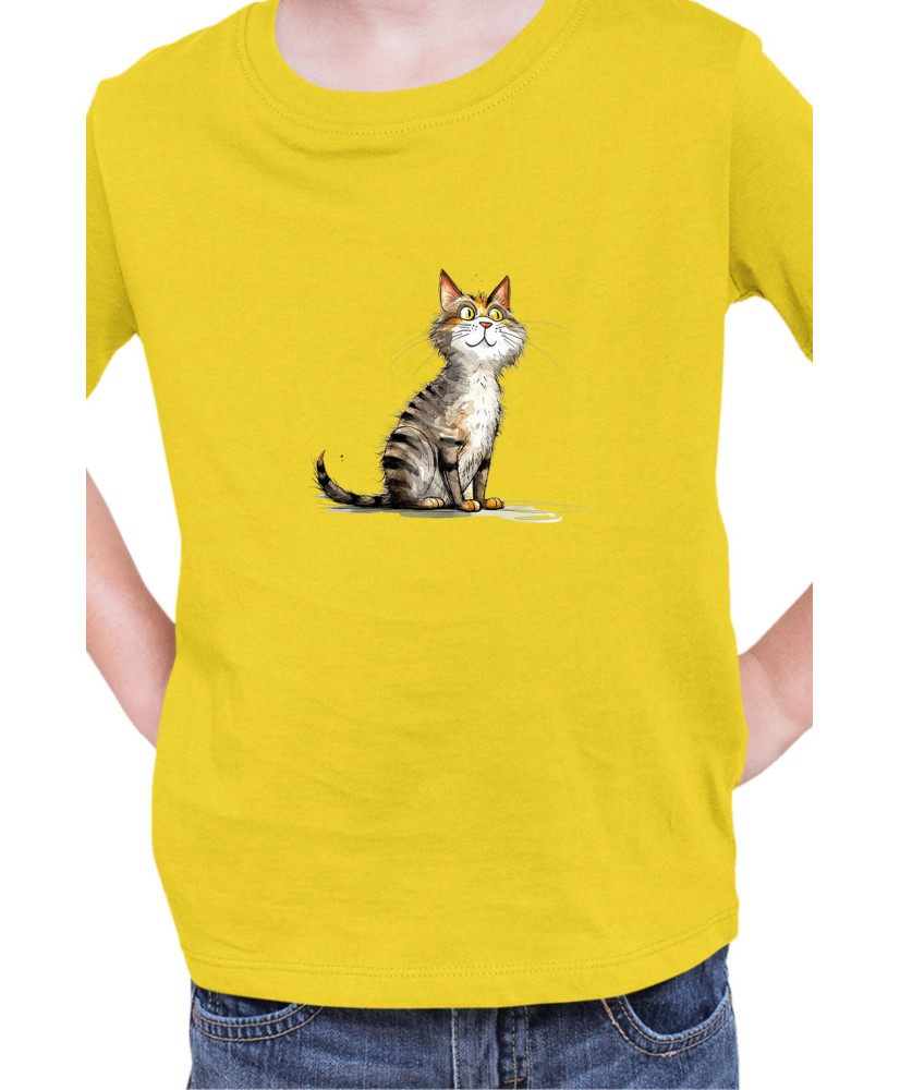 Детска Тениска Funny Cats Breeds Cyprus
