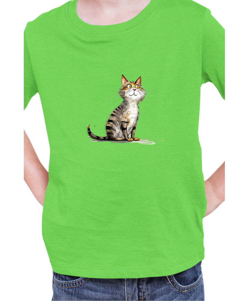 Детска Тениска Funny Cats Breeds Cyprus