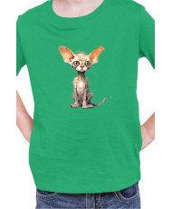 Детска Тениска Funny Cats Breeds Devon Rex