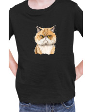 Детска Тениска Funny Cats Breeds Exotic Shorthair