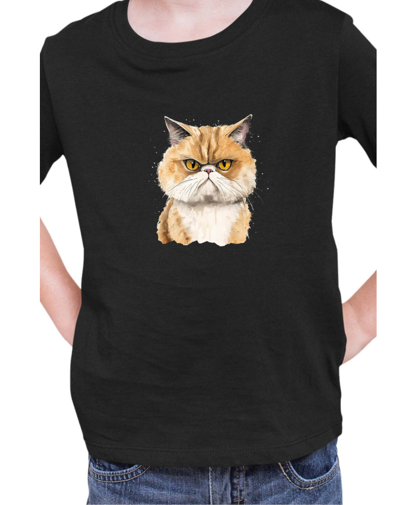 Детска Тениска Funny Cats Breeds Exotic Shorthair