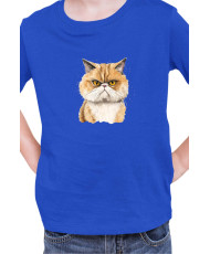 Детска Тениска Funny Cats Breeds Exotic Shorthair