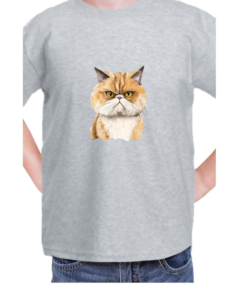 Детска Тениска Funny Cats Breeds Exotic Shorthair