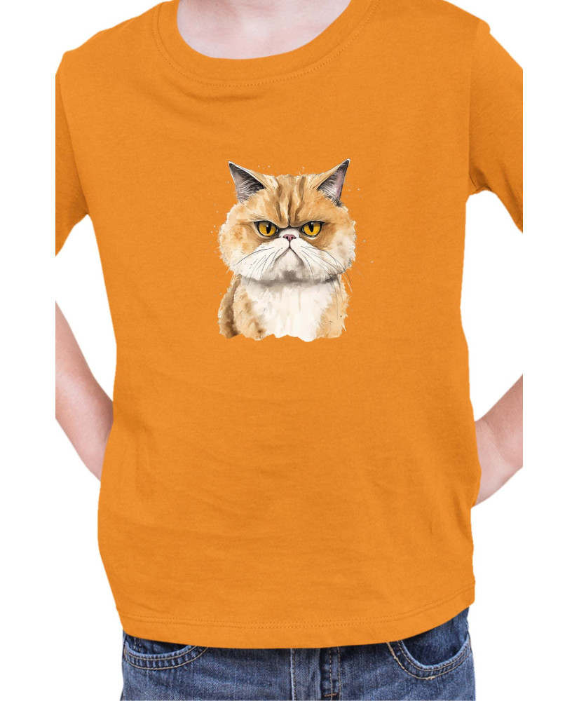 Детска Тениска Funny Cats Breeds Exotic Shorthair