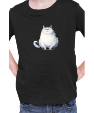 Детска Тениска Funny Cats Breeds Fat Cat