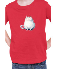 Детска Тениска Funny Cats Breeds Fat Cat