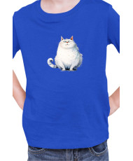 Детска Тениска Funny Cats Breeds Fat Cat