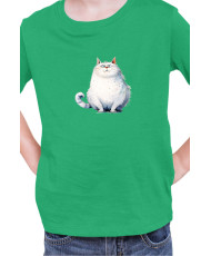Детска Тениска Funny Cats Breeds Fat Cat