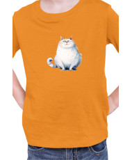 Детска Тениска Funny Cats Breeds Fat Cat