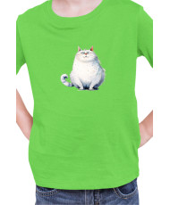 Детска Тениска Funny Cats Breeds Fat Cat
