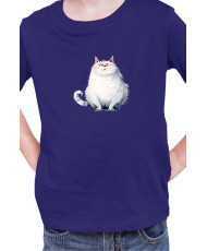 Детска Тениска Funny Cats Breeds Fat Cat