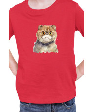 Детска Тениска Funny Cats Breeds Foldex
