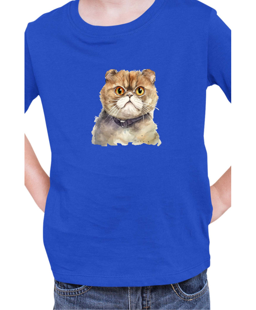 Детска Тениска Funny Cats Breeds Foldex