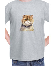 Детска Тениска Funny Cats Breeds Foldex