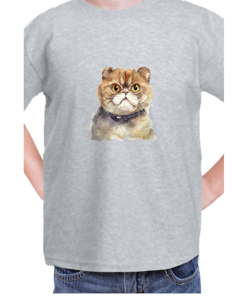 Детска Тениска Funny Cats Breeds Foldex