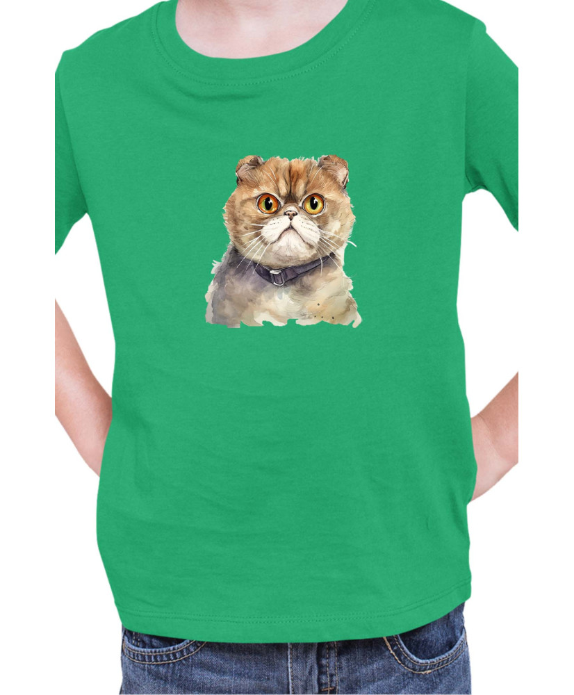 Детска Тениска Funny Cats Breeds Foldex