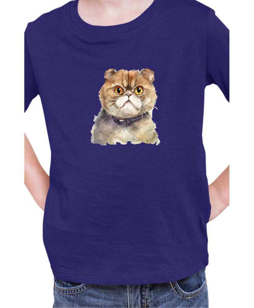 Детска Тениска Funny Cats Breeds Foldex