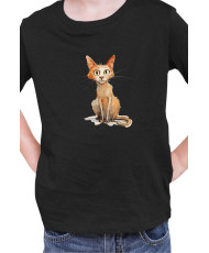 Детска Тениска Funny Cats Breeds Javanese 1