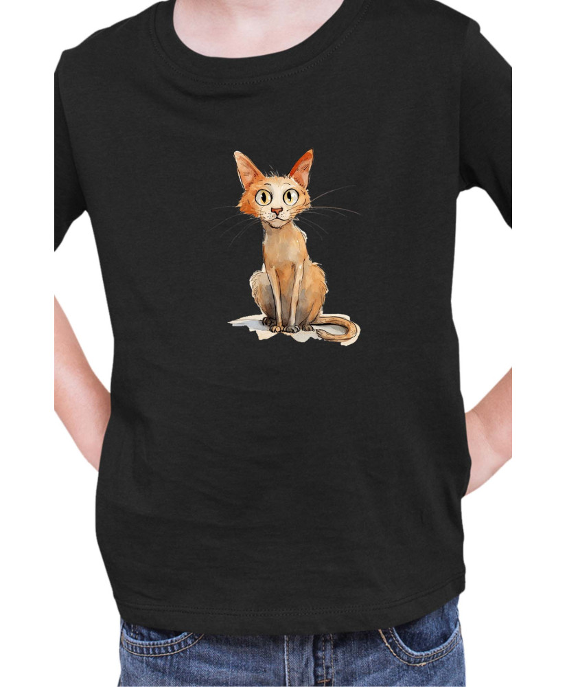 Детска Тениска Funny Cats Breeds Javanese 1