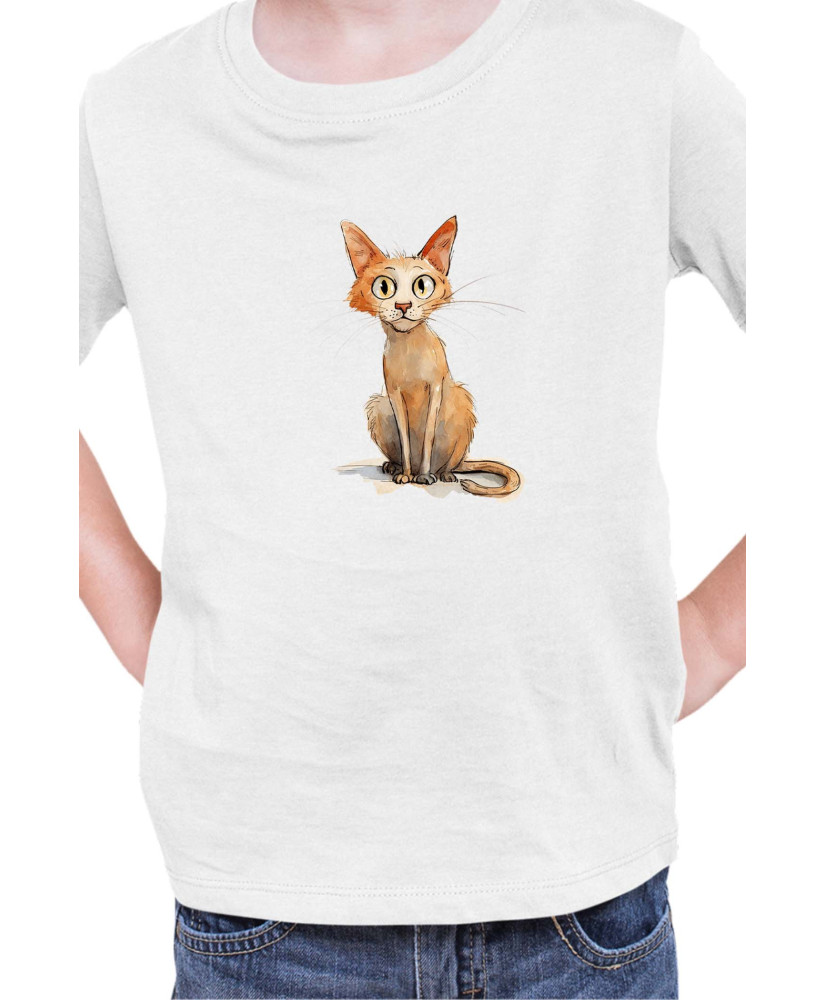 Детска Тениска Funny Cats Breeds Javanese 1