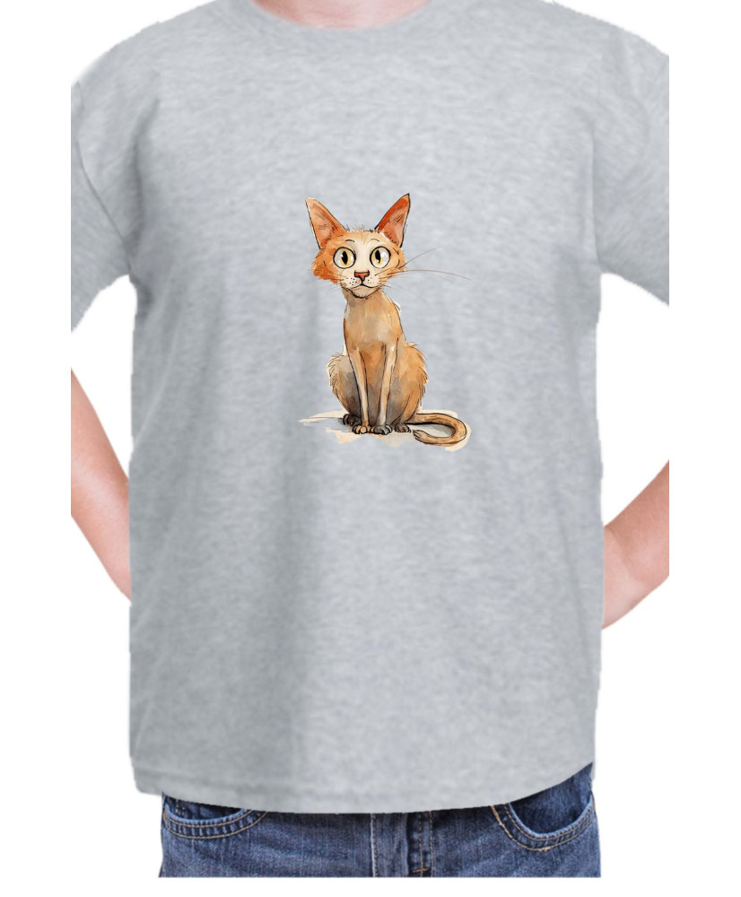Детска Тениска Funny Cats Breeds Javanese 1