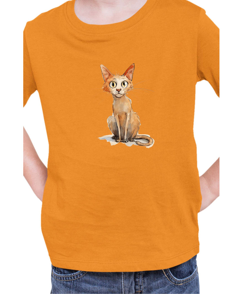 Детска Тениска Funny Cats Breeds Javanese 1