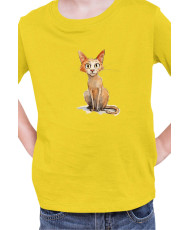 Детска Тениска Funny Cats Breeds Javanese 1