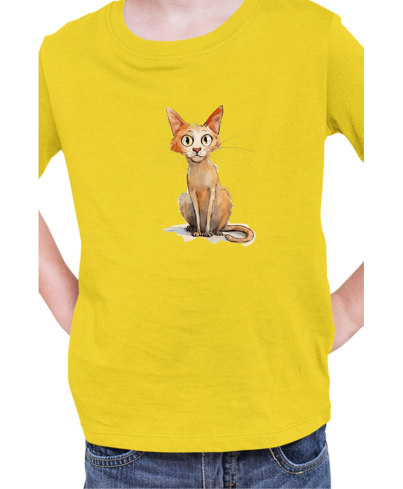 Детска Тениска Funny Cats Breeds Javanese 1