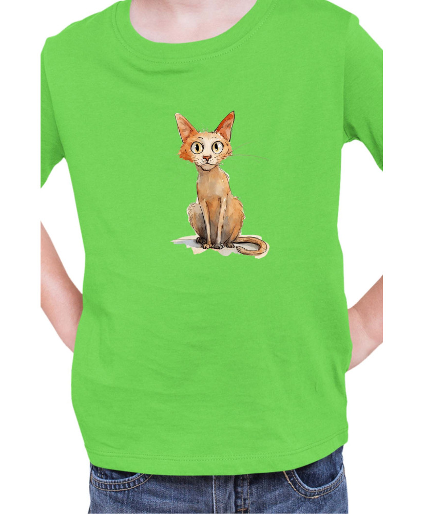 Детска Тениска Funny Cats Breeds Javanese 1