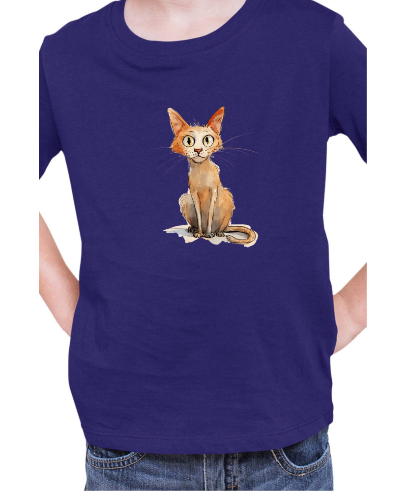 Детска Тениска Funny Cats Breeds Javanese 1