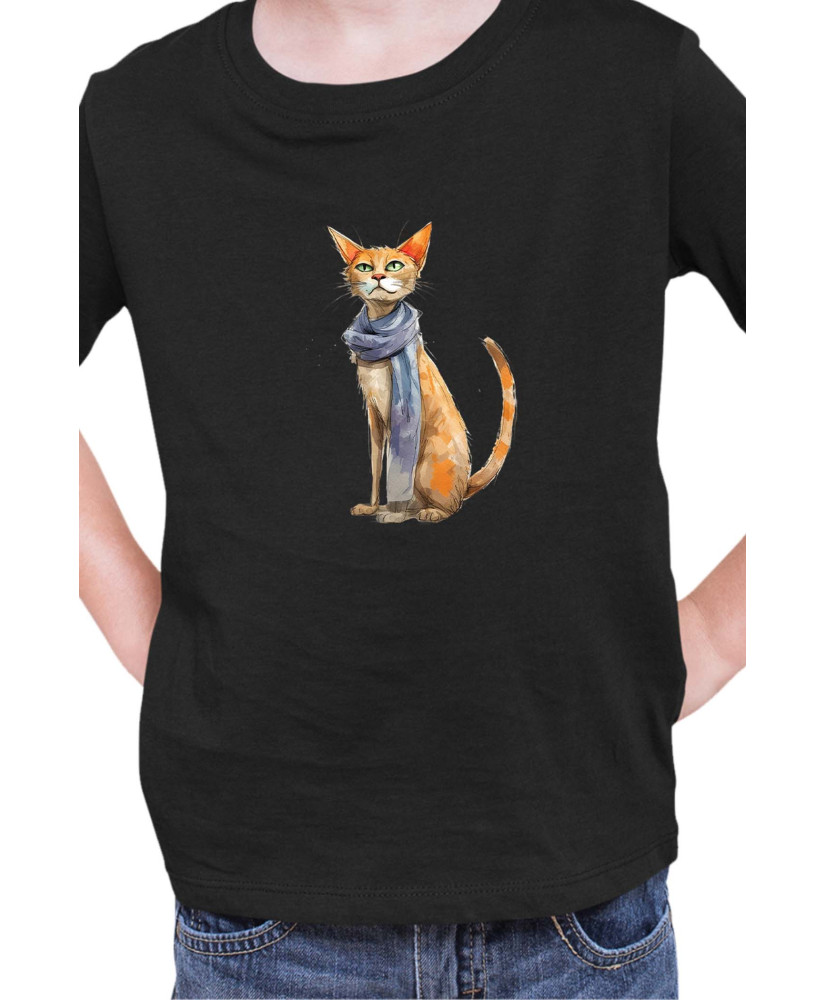 Детска Тениска Funny Cats Breeds Javanese 2