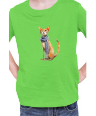 Детска Тениска Funny Cats Breeds Javanese 2