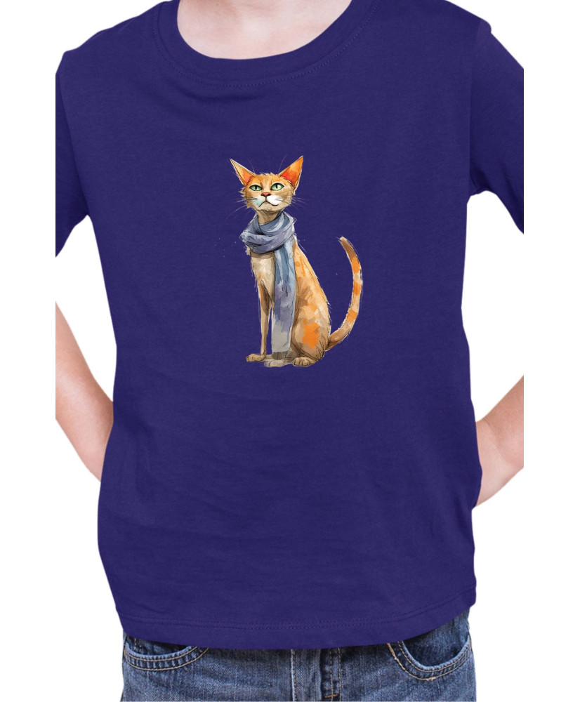 Детска Тениска Funny Cats Breeds Javanese 2
