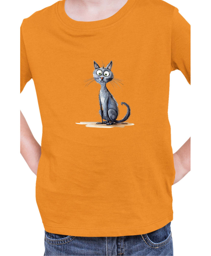Детска Тениска Funny Cats Breeds Korat