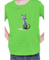 Детска Тениска Funny Cats Breeds Korat