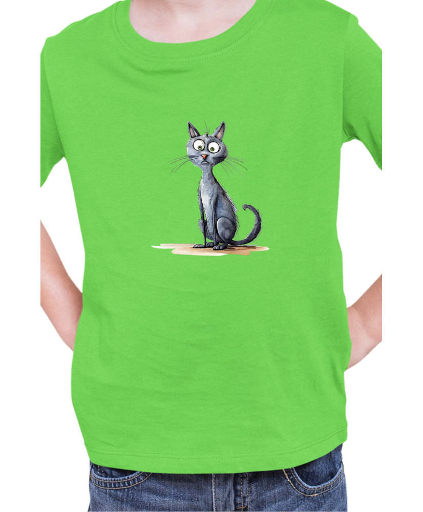 Детска Тениска Funny Cats Breeds Korat