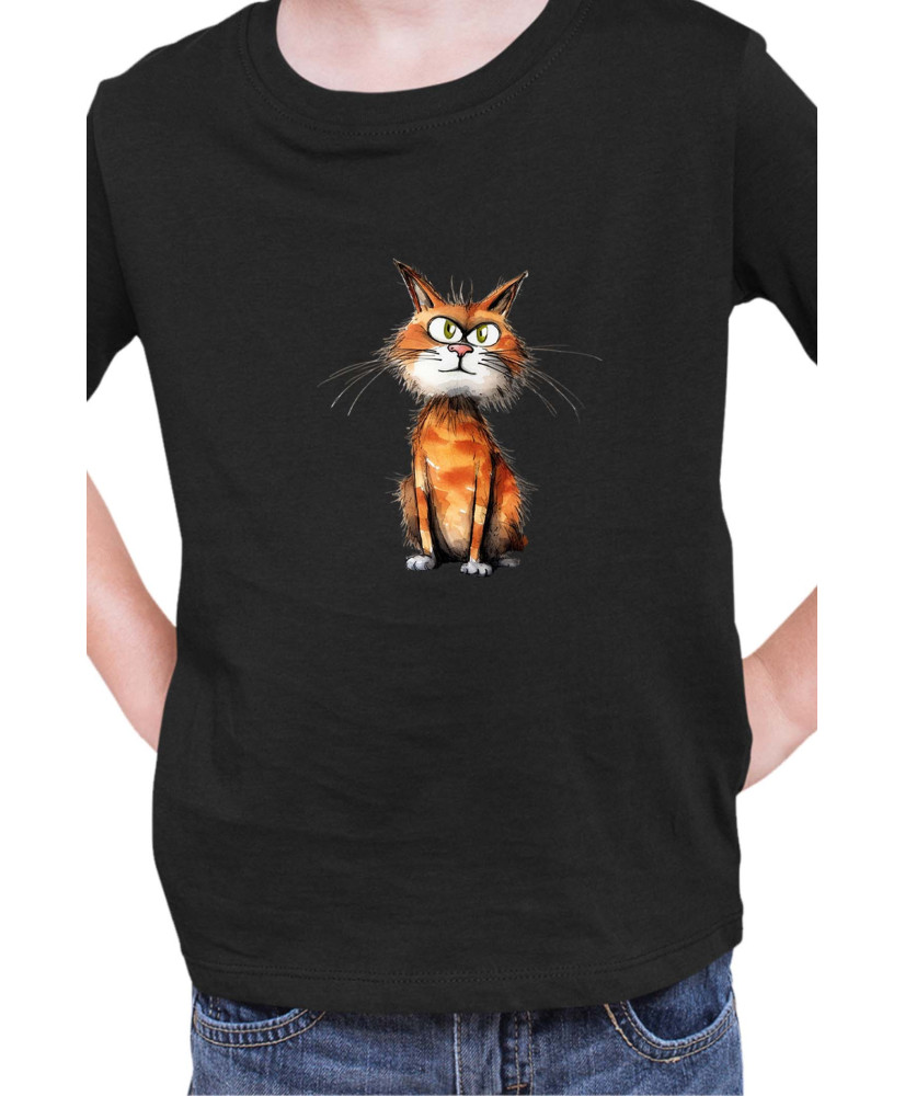 Детска Тениска Funny Cats Breeds Manx